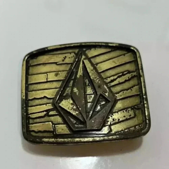 Vintage Volcom Metal Belt Buckle - Picture 1 of 2